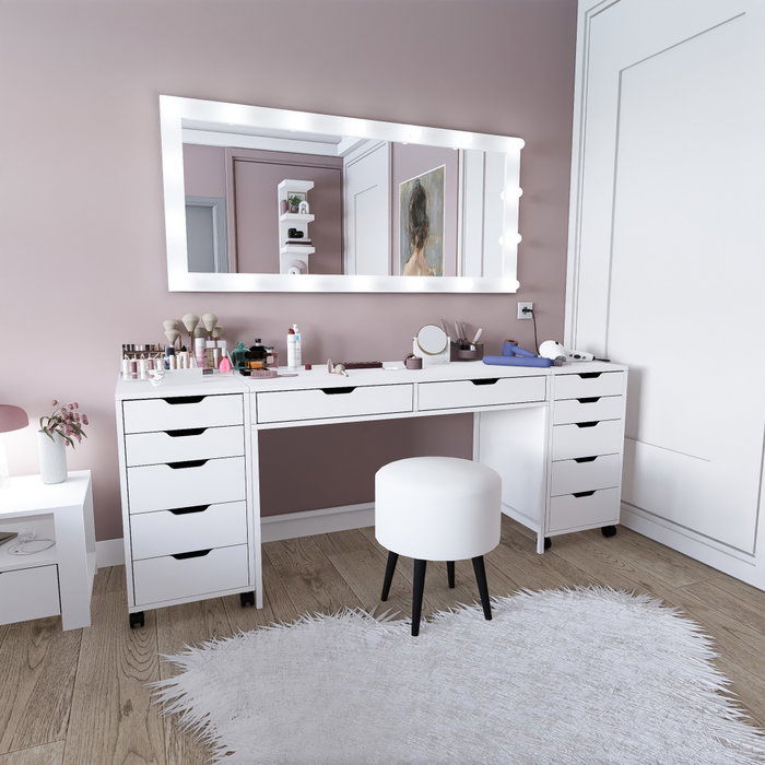 Hanah Home Duru 1600-55 Blanco mate Hanah Home Duru 1600-55 Blanco mate